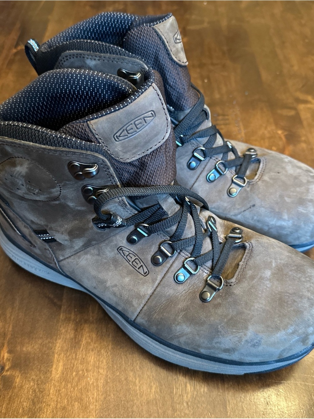Keen Utility Rebound Waterproof Work Boots Hiking Outdoor Heavy Duty Mens 10
